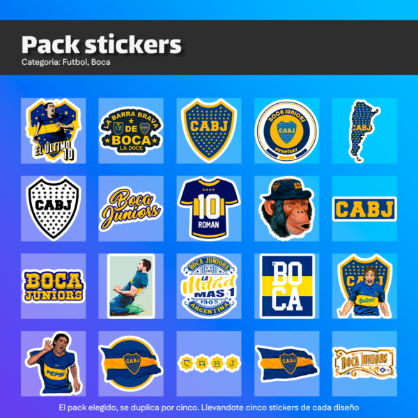 Pack boca #0001