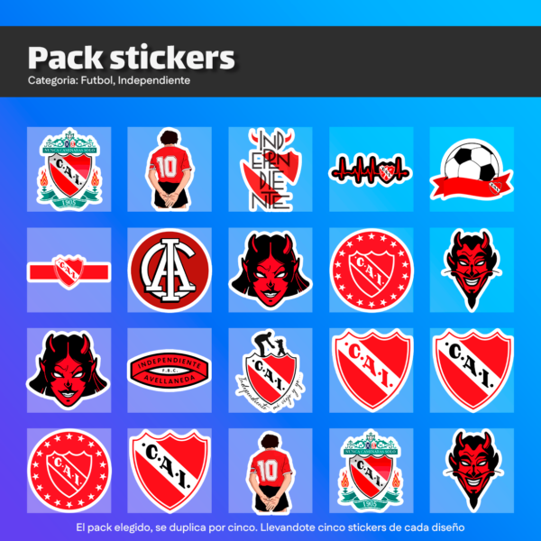 Pack independiente #0001