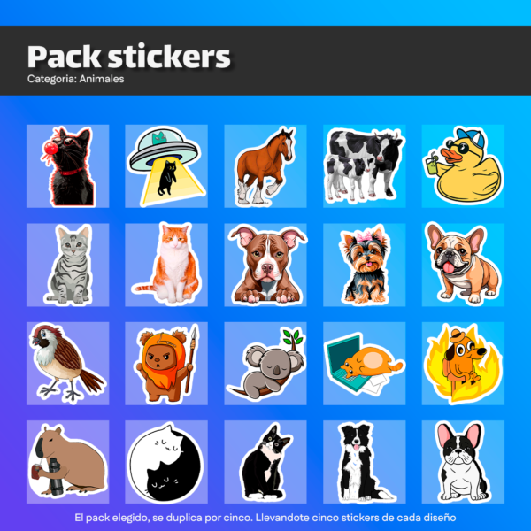 Pack animales #0004