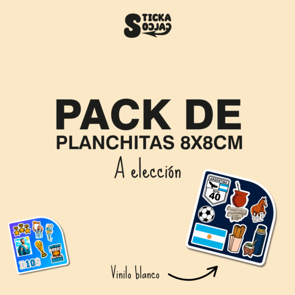 Planchas 8x8 <p> vinilo blanco
